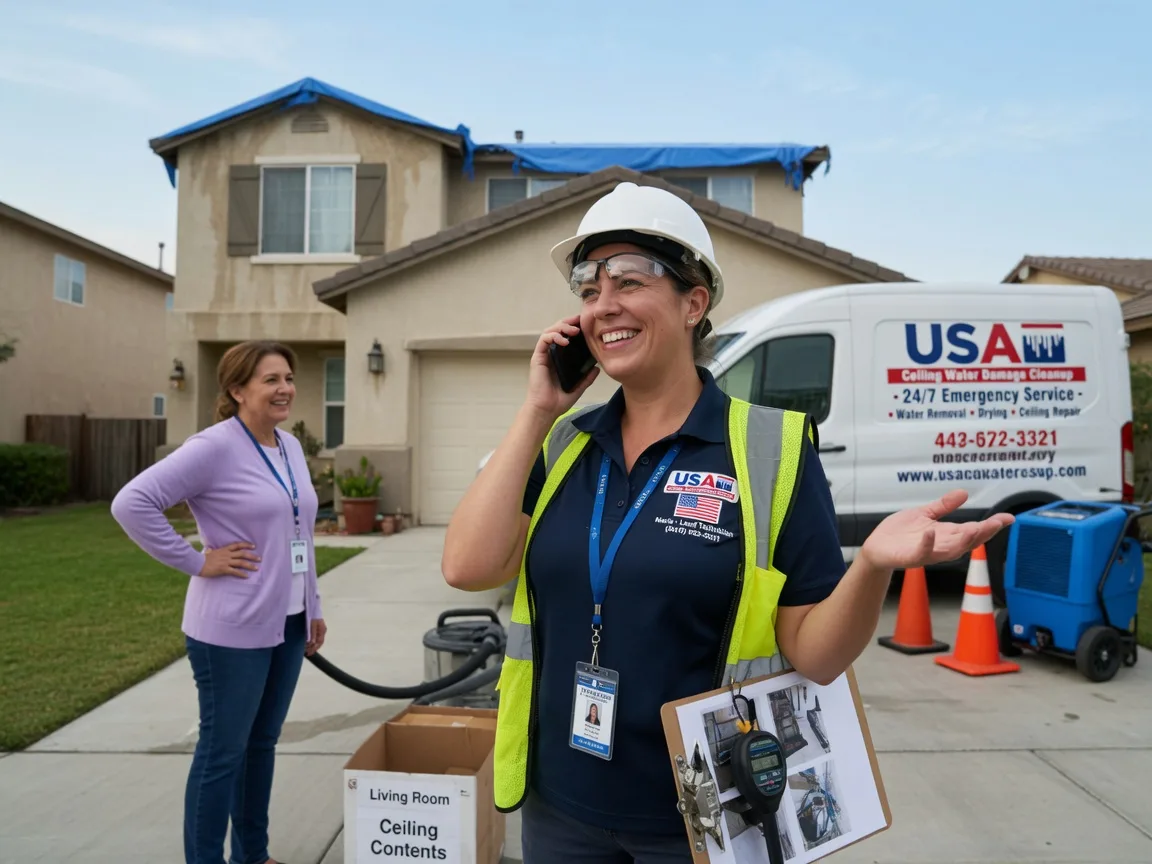 Ceiling Water Damage Restoration Lower Brule, SD FAQs